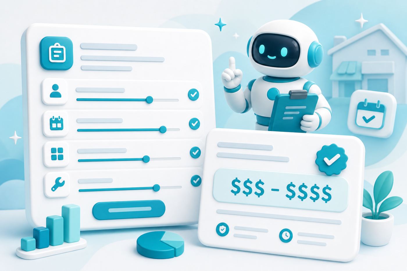 تخمین قیمت هوشمند خدمات